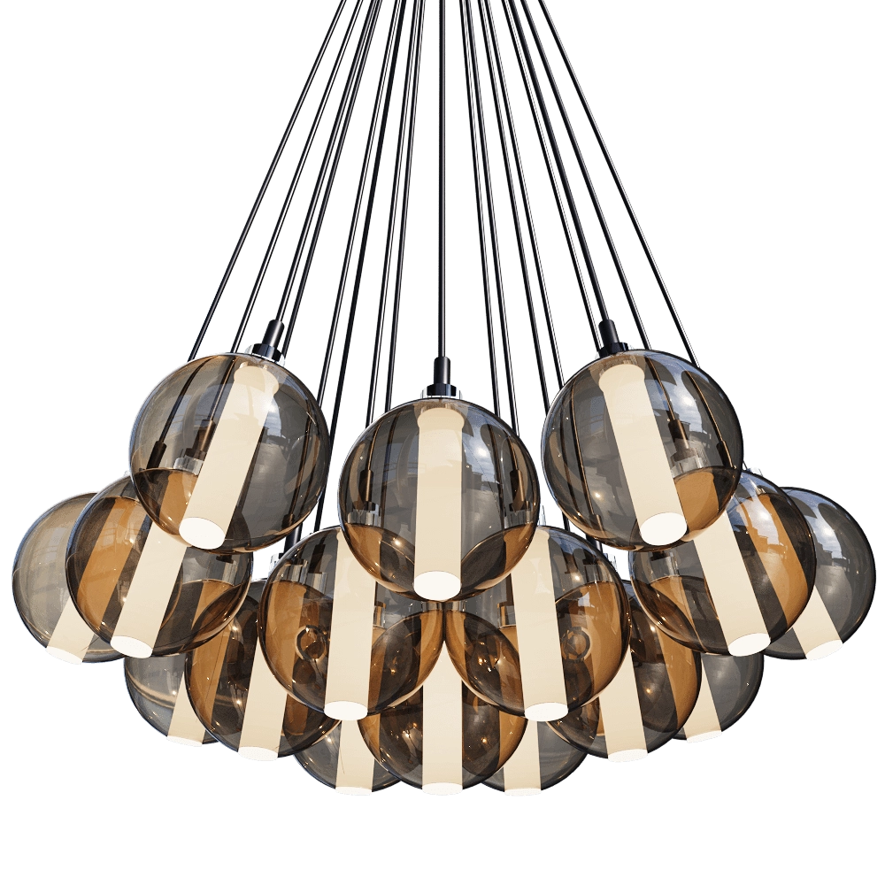 Cangini & Tucci – Pendant lamp Eclisse 1292.19L 3D Model