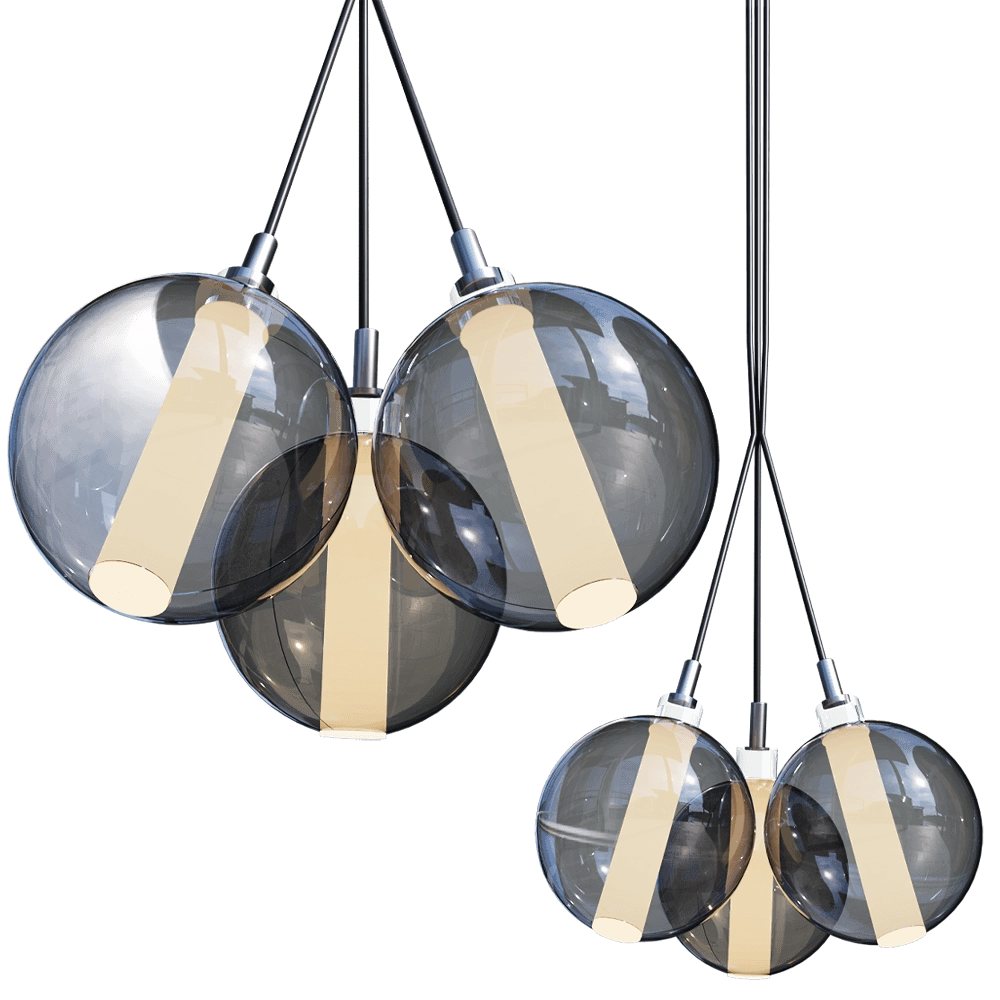 Cangini & Tucci – Pendant lamp Eclisse 1292.3L 3D Model