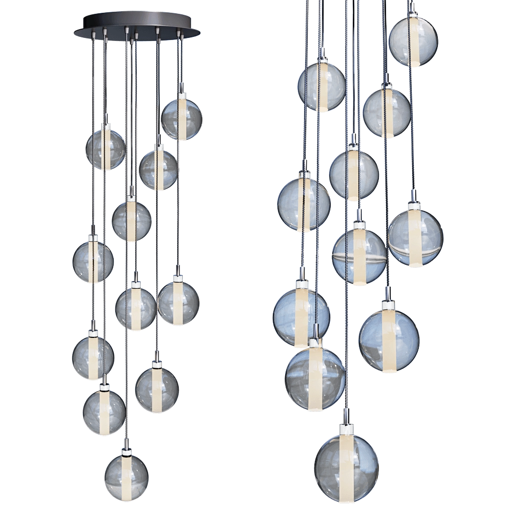 Cangini & Tucci – Pendant lamp Eclisse 1299.11L 3D Model