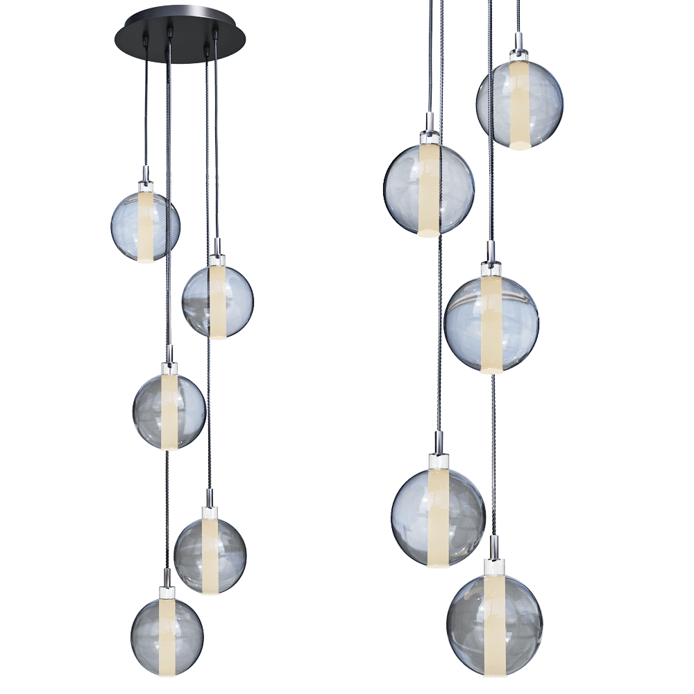 Cangini & Tucci – Pendant lamp Eclisse 1299.5L 3D Model