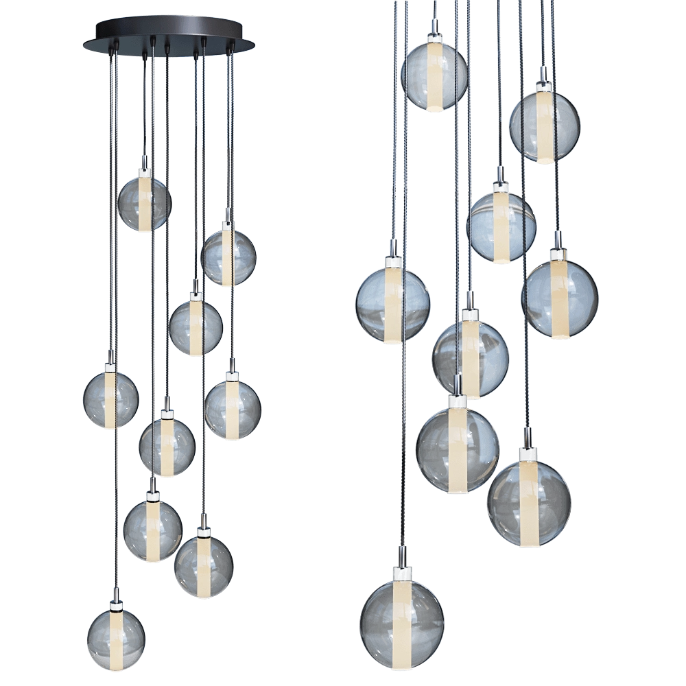 Cangini & Tucci – Pendant lamp Eclisse 1299.9L 3D Model