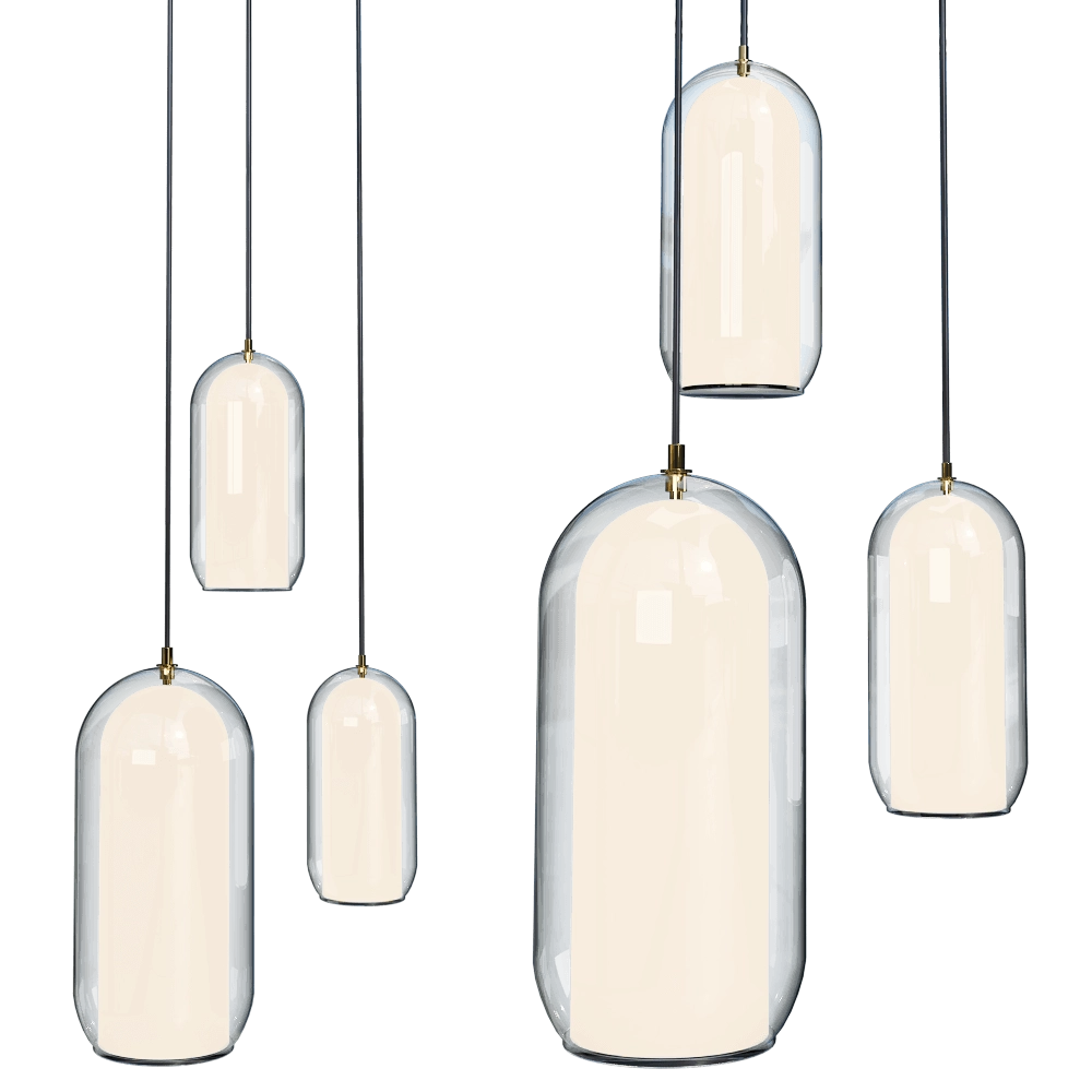 Cangini & Tucci – Pendant luminaire Aeron 1539.3L 3D Model