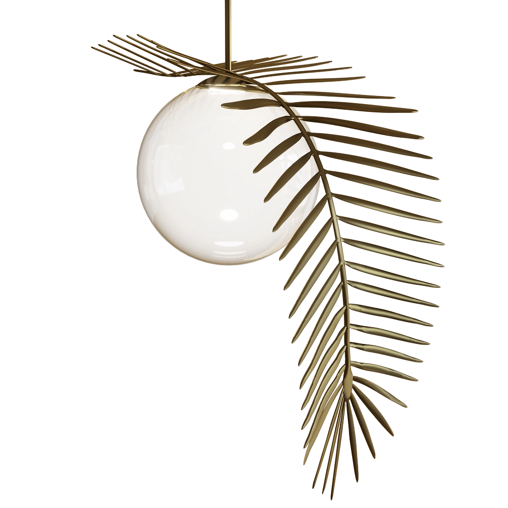 Cangini & Tucci – Pendnat lamp Vegetal PALMA 1604.1L 3D Model Cangini & Tucci – Pendnat lamp Vegetal PALMA 1604.1L 3D Model