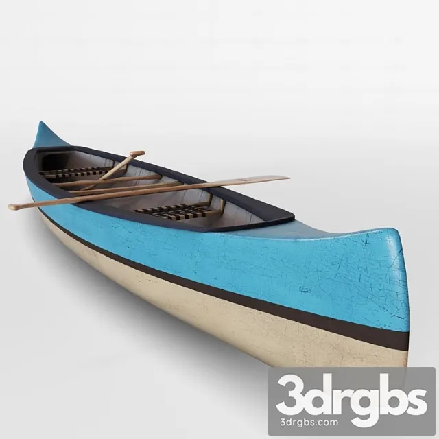 Canoe 3D Model Download