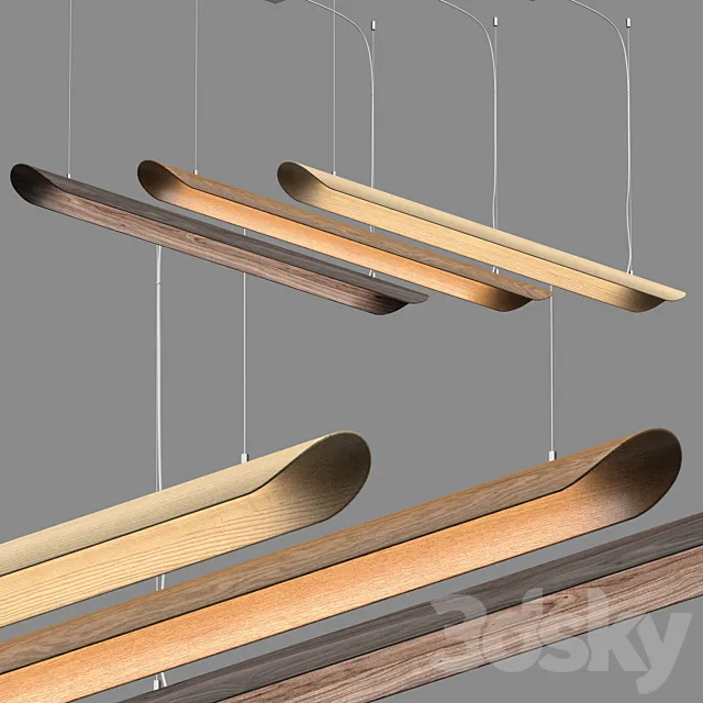 Canoe Lamp by Studio Vayehi 3DModel