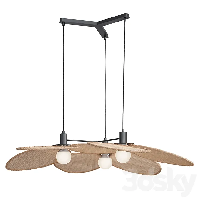 Canopee pendant lamp by La redoute 3D Model Canopee pendant lamp by La redoute 3D Model