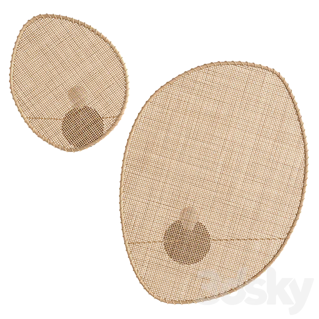 Canopee Sconce La Redoute 3D Model Canopee Sconce La Redoute 3D Model