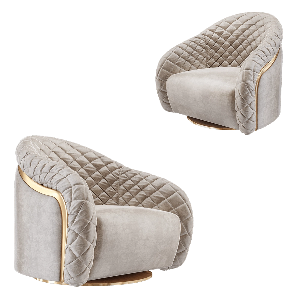 Cantori – Armchair Portofino 3D Model Cantori – Armchair Portofino 3D Model