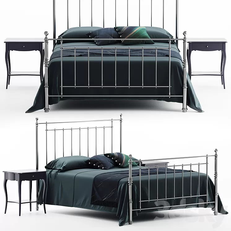 Cantori Inglese bed 3D Model
