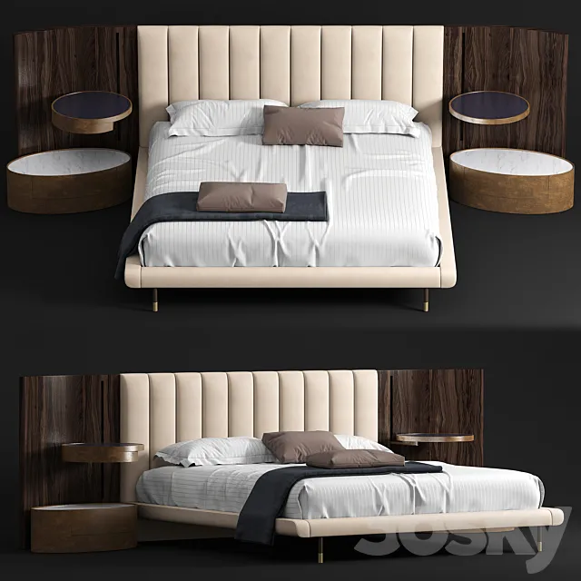 Cantori mirage bed 3DModel Cantori mirage bed 3DModel