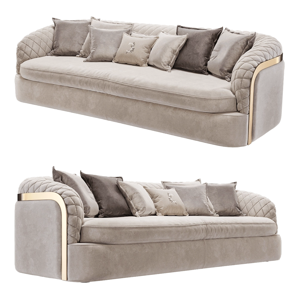 Cantori – Sofa Portofino 3D Model Cantori – Sofa Portofino 3D Model