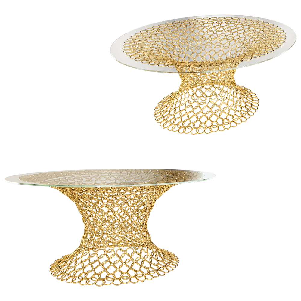 Cantori – Table Mondrian Art Form 3D Model