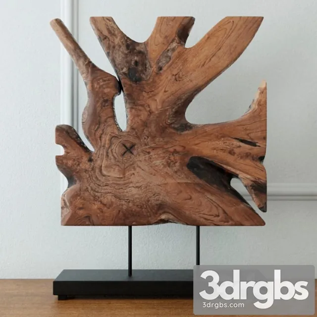 Canyon Art Wood Decor Jeffan 3D Model Download