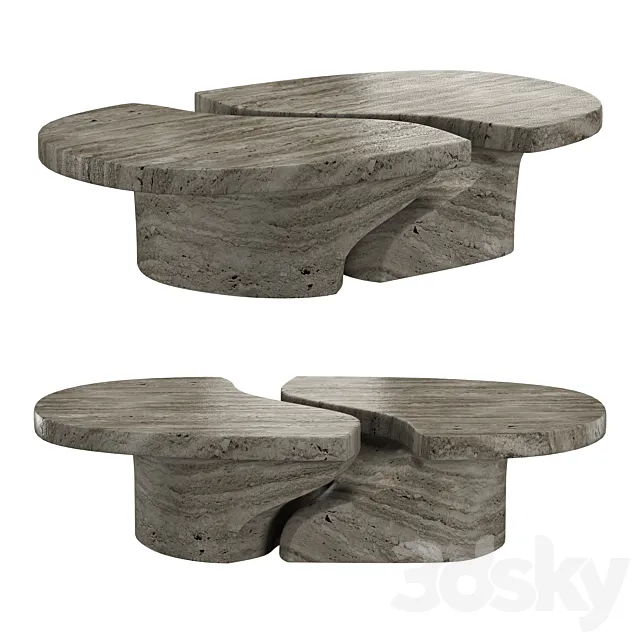 CANYON COFFEE TABLE 3D Model CANYON COFFEE TABLE 3D Model