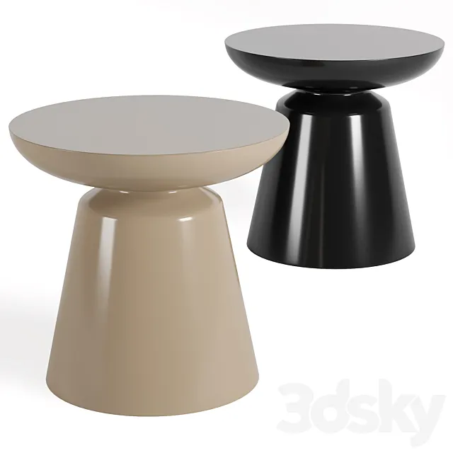 Cap side table 3D Model Cap side table 3D Model