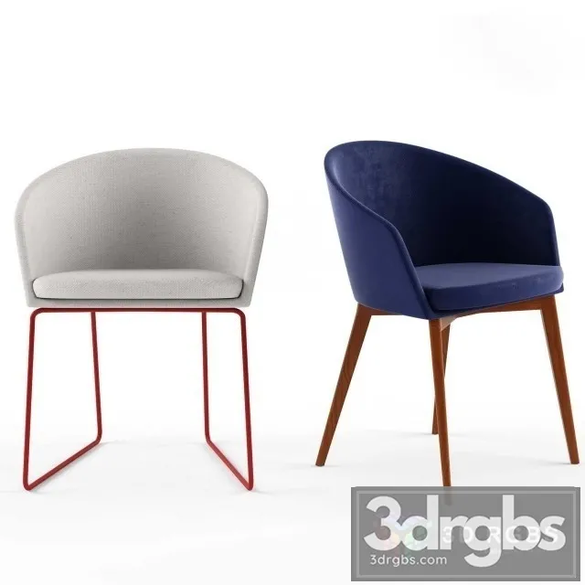 Capdell Moon Chair 3D Model Download