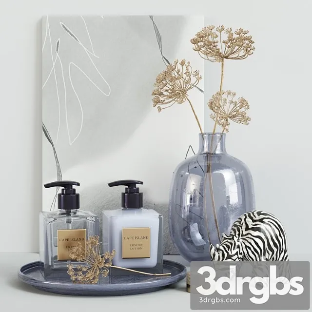 Cape Island Decor Set 3D Model Download Cape Island Decor Set 3D Model Download