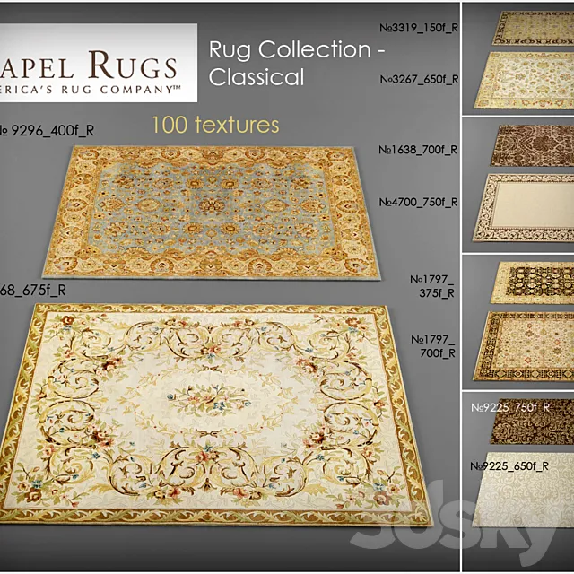 Capel Rugs 3 3D Model Capel Rugs 3 3D Model