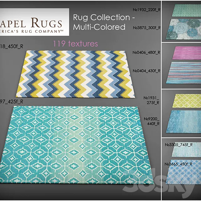 Capel Rugs 3DModel Capel Rugs 3DModel