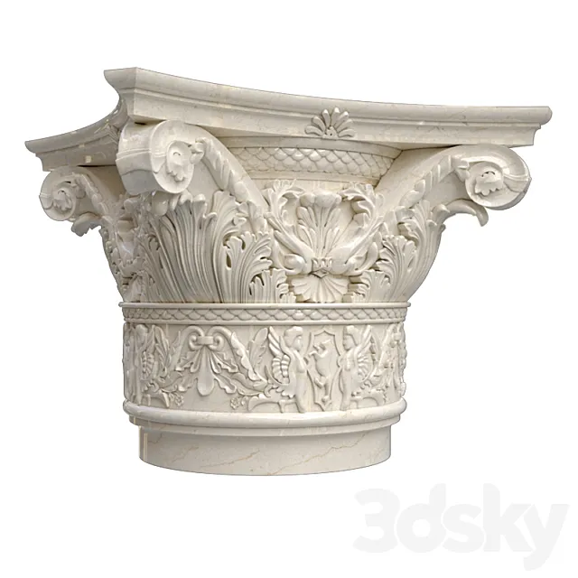 Capital 3D Model Capital 3D Model