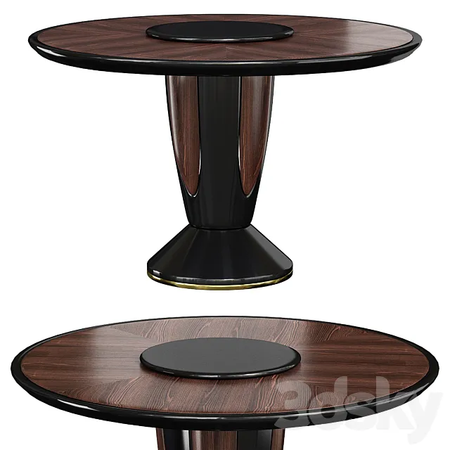 Capital Collection KONG Round wooden table 3DModel
