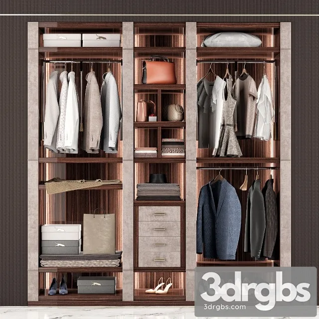Capital Collection Wardrobe Venere 3D Model Download