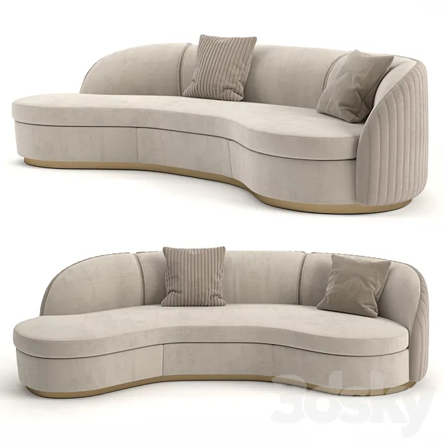 Capitalcollection Otium sofa 3D Model Capitalcollection Otium sofa 3D Model