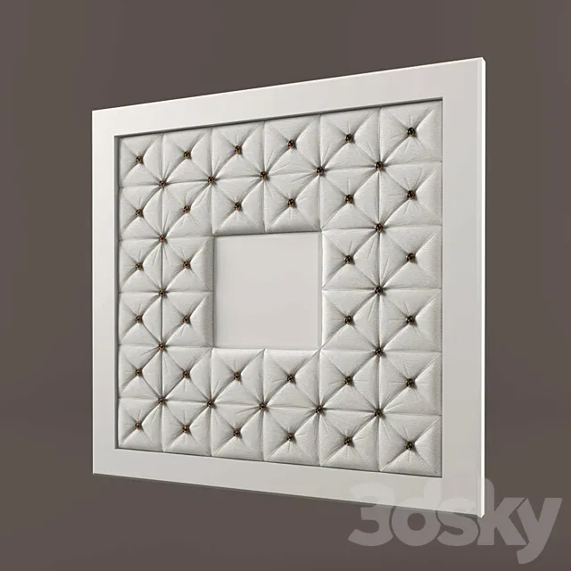 Capito decorative panel with roses 3D Model Capito decorative panel with roses 3D Model