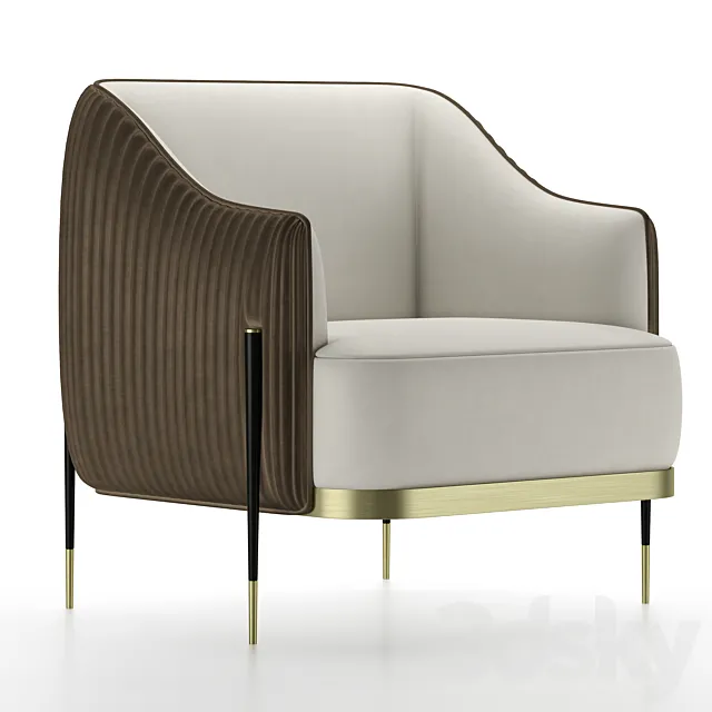 Capitol Collection Oxford Armchair 3DModel Capitol Collection Oxford Armchair 3DModel