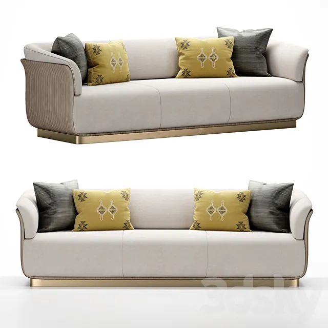 Capitol Collection_Allure Sofa 3D Model Capitol Collection_Allure Sofa 3D Model