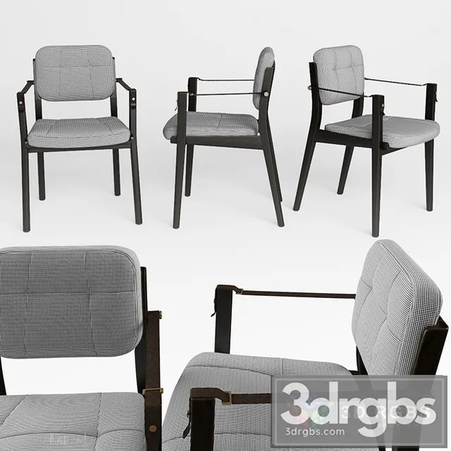 Capo Dining Armchair 3D Model Download Capo Dining Armchair 3D Model Download