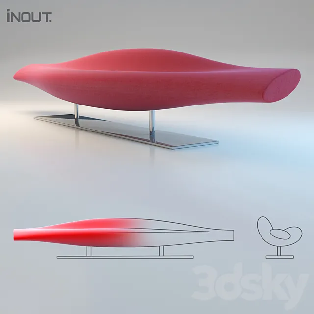 Cappellini _ INOUT 3D Model Cappellini _ INOUT 3D Model