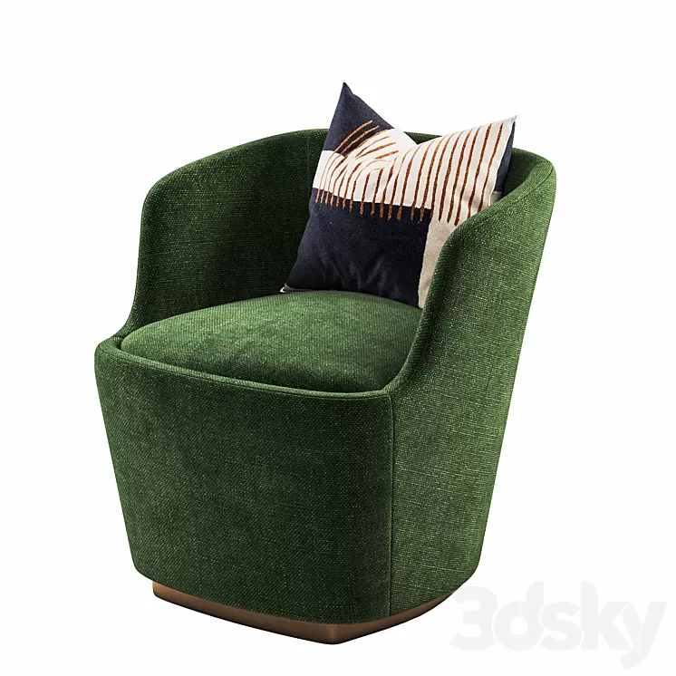 Cappellini – Orla Small Chair by Jasper Morrison 3D Model
