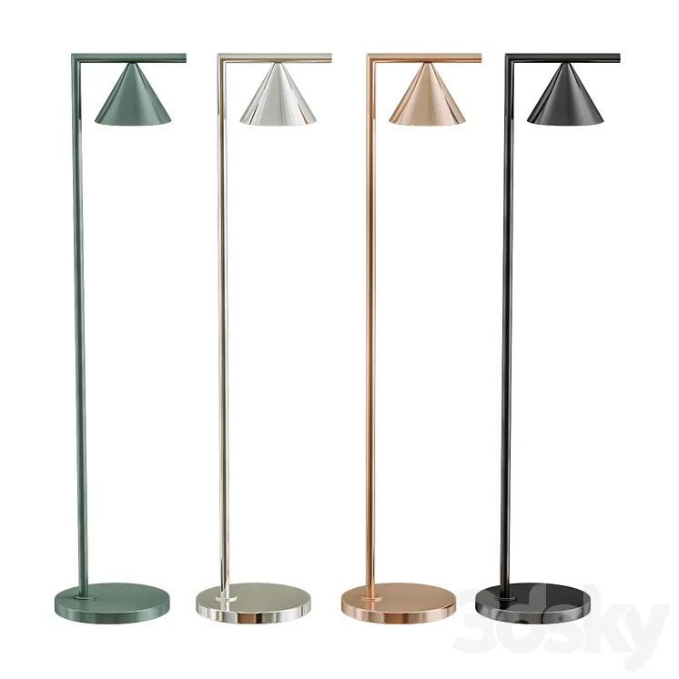 Captain Flint Floor Lamp 3D Model