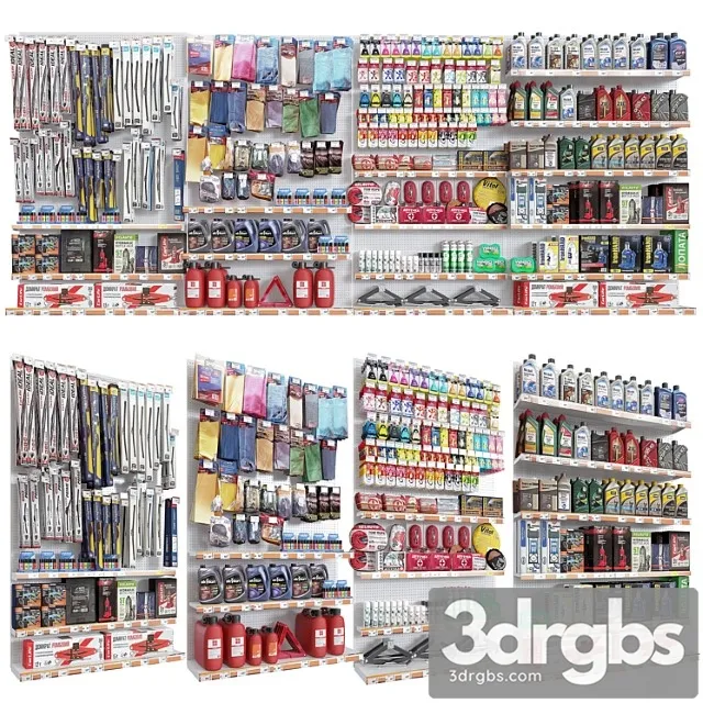 Car Acsessories 2 3D Model Download