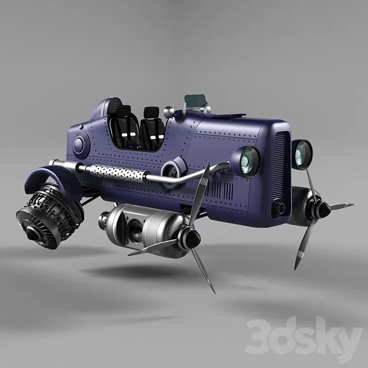 CAR Dragonfly 3D Model