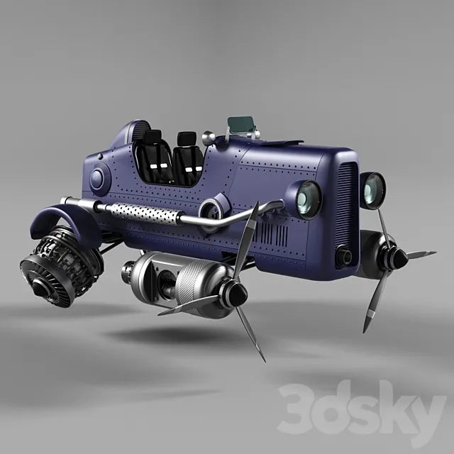 CAR Dragonfly 3DModel