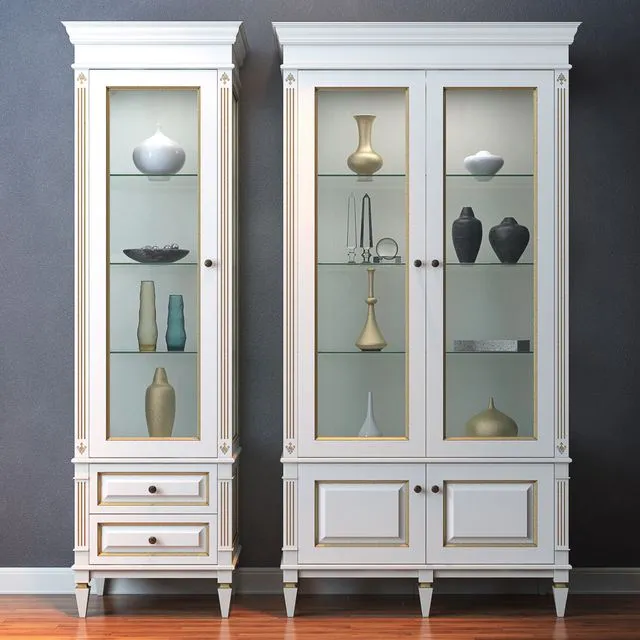 Cara Hardwood New Cabinets 3D Model