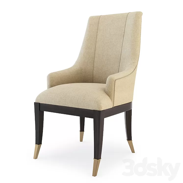 Caracole – A La Carte – Dressing Chair 3D Model