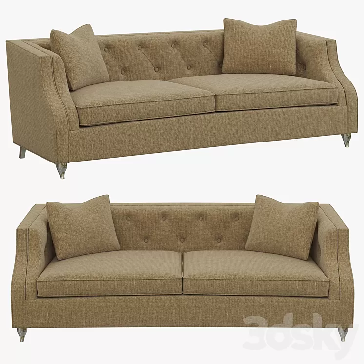 Caracole Balancing Act sofa 3D Model