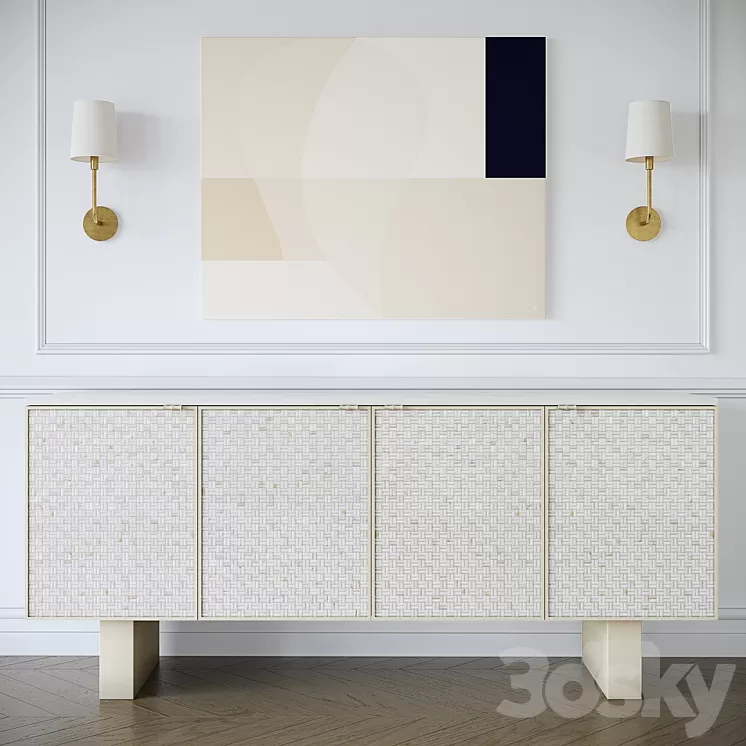 Caracole – Bomb Shell Circa – Go Lightly Sconce 3D Model