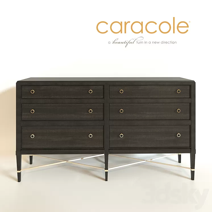 Caracole Chest – Masterpiece 3D Model