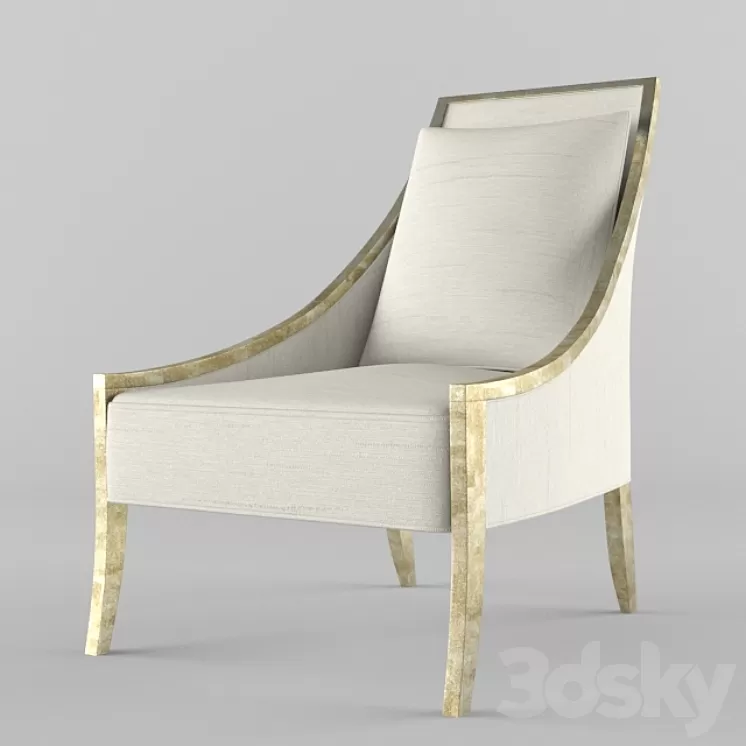 Caracole Classic A Fine Line Chair 3D Model