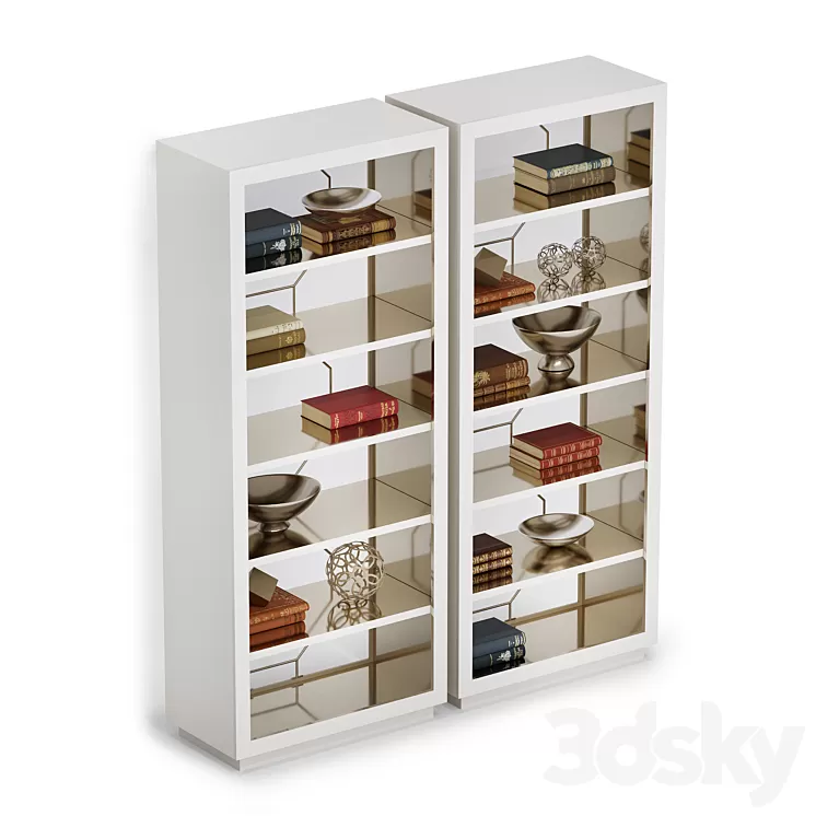 CARACOLE CLASSIC – GOING UP shelving rack 3D Model CARACOLE CLASSIC – GOING UP shelving rack 3D Model