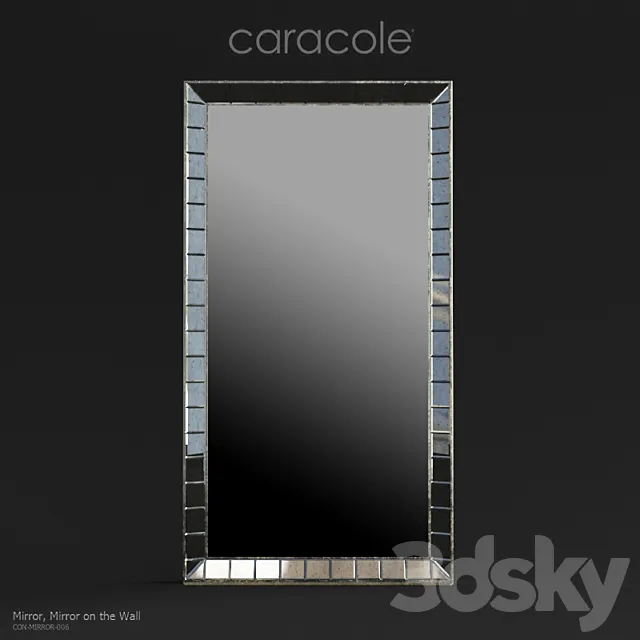 Caracole Classic Mirror on the Wall 3DModel