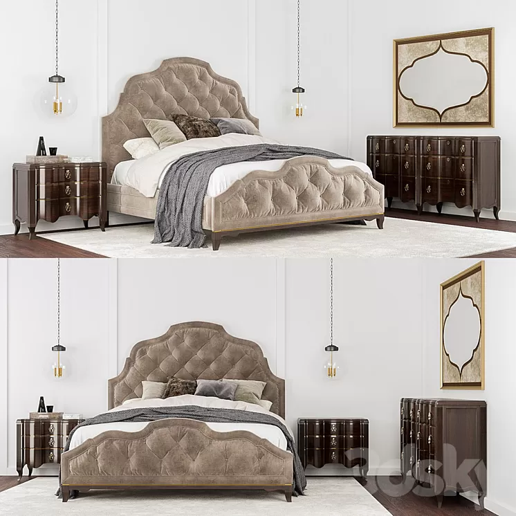 Caracole Composition Lafayette by Schnadig 3D Model