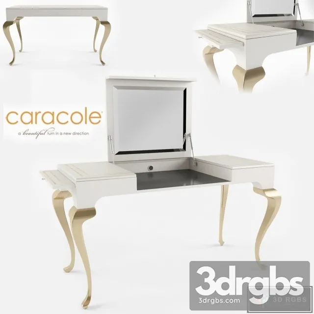 Caracole Dressing Table 3D Model Download Caracole Dressing Table 3D Model Download