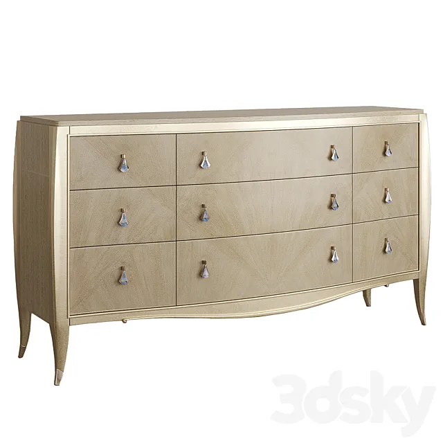 Caracole – FAN CLUB DRESSER 3D Model Caracole – FAN CLUB DRESSER 3D Model