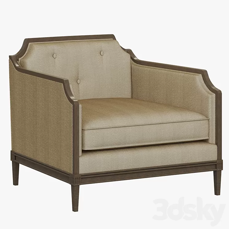 Caracole Frame of Reference Chair 3D Model