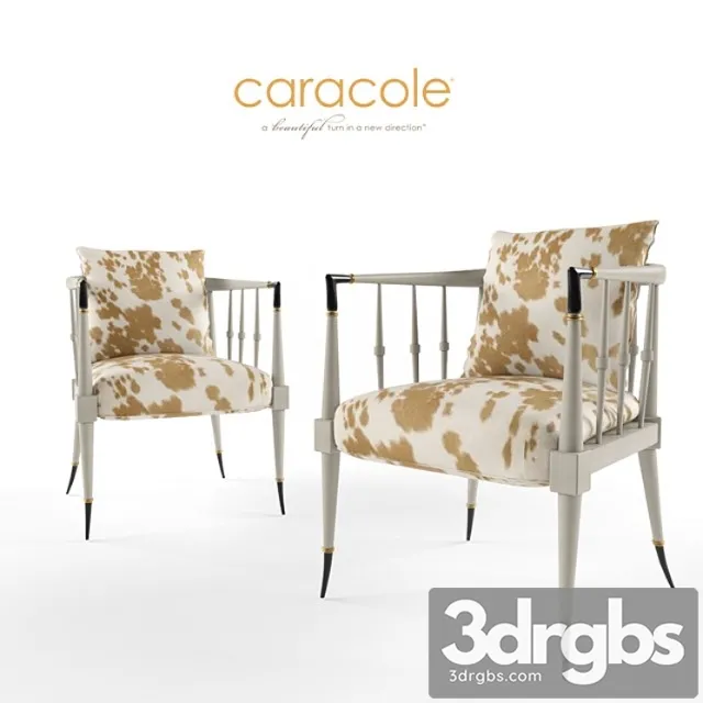 Caracole Hide Nor Chair 3D Model Download Caracole Hide Nor Chair 3D Model Download